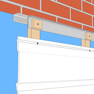 Fortex Cladding Starter Trim 3mtrs