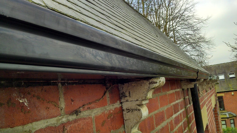 TwinPlas Wood Effect Gutter Lengths