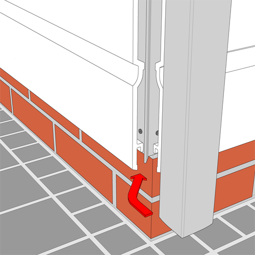 Fortex Cladding External Two Part Corner Trim 3mtrs