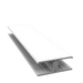 Textured Fortex Cladding Two Part H Section Joint Trim 3mtrs - Home Improvement Supplies Ltd