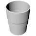 Round Pipe Socket Joint White - Home Improvement Supplies Ltd