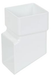 White Square Downpipe Shoe - Home Improvement Supplies Ltd